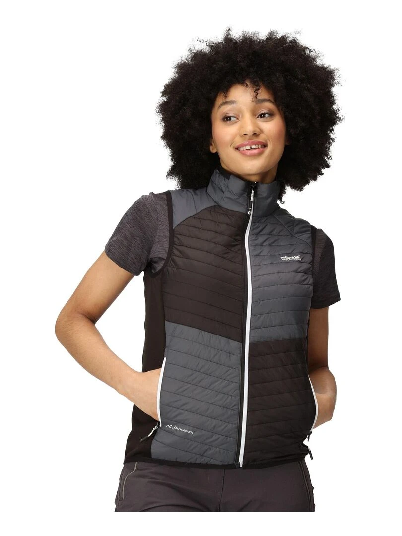 Regatta   Veste sans manches TRUTTON   Gris Noir Noir