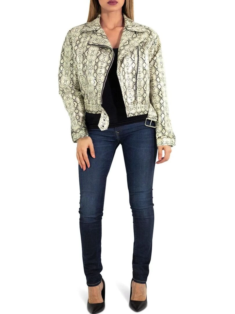 Blouson perfecto Kebello   Beige
