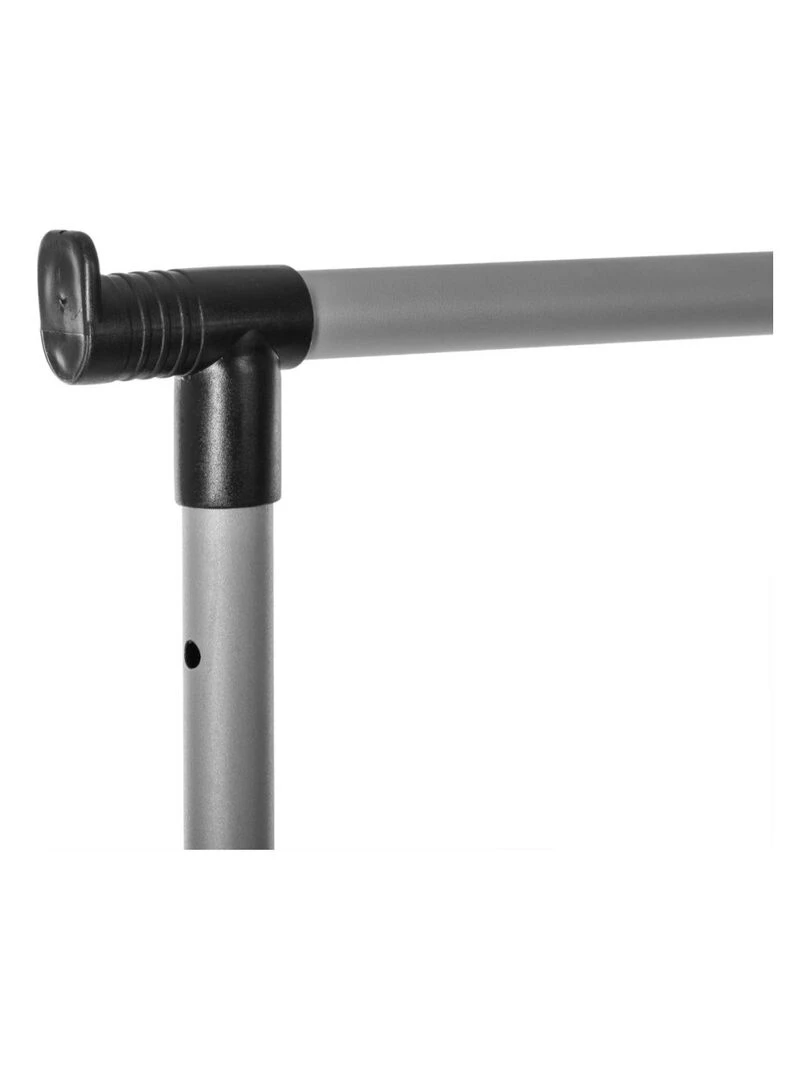 Portant à vêtements réglable 3 hauteurs   Noir