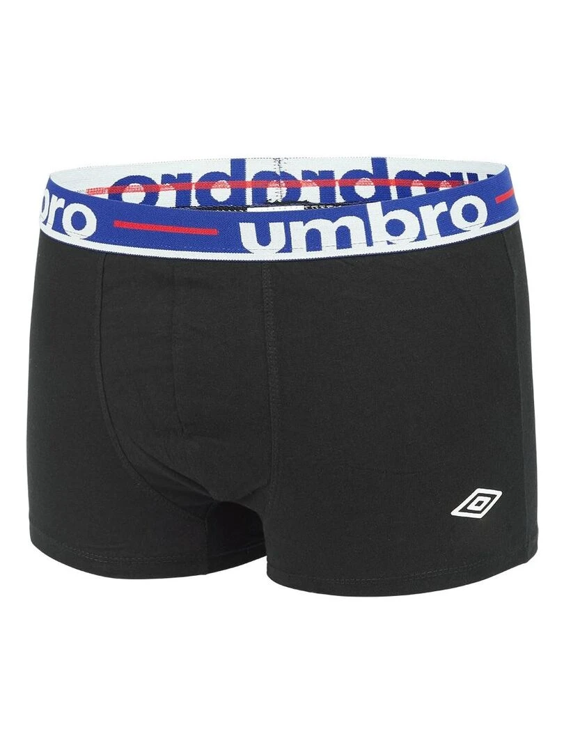 Lot de 3 Boxers coton homme Line Class Umbro   Noir