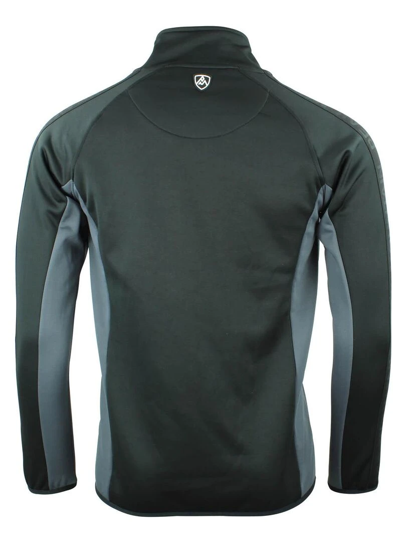 Blouson polarshell homme CEMON PEAK MOUNTAIN Noir Gris