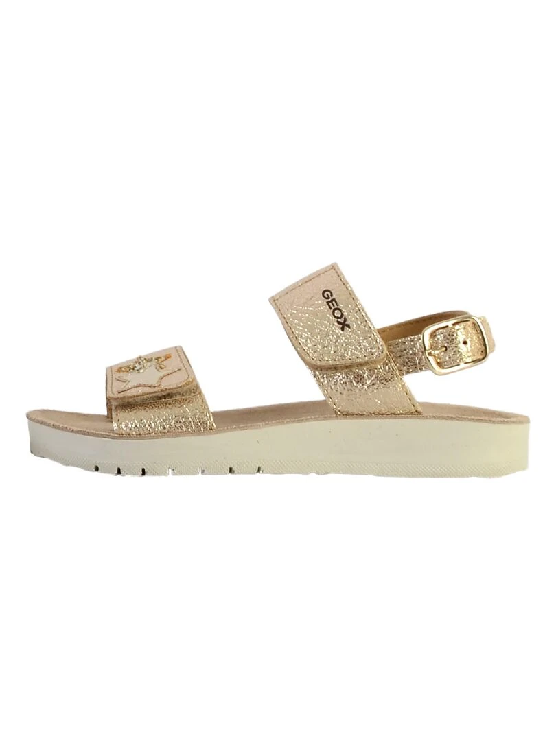 Sandale cuir enfant Geox Costarei Doré/or