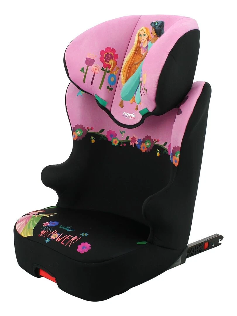 Nania – Siège auto isofix START I FIX 106 140 cm R129 i Size – Fabrication Française Princess Noir