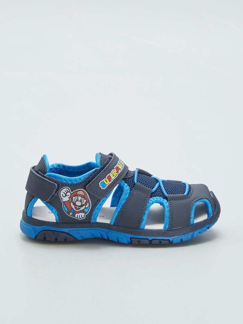 Sandales fermées de sport 'Mario' Bleu