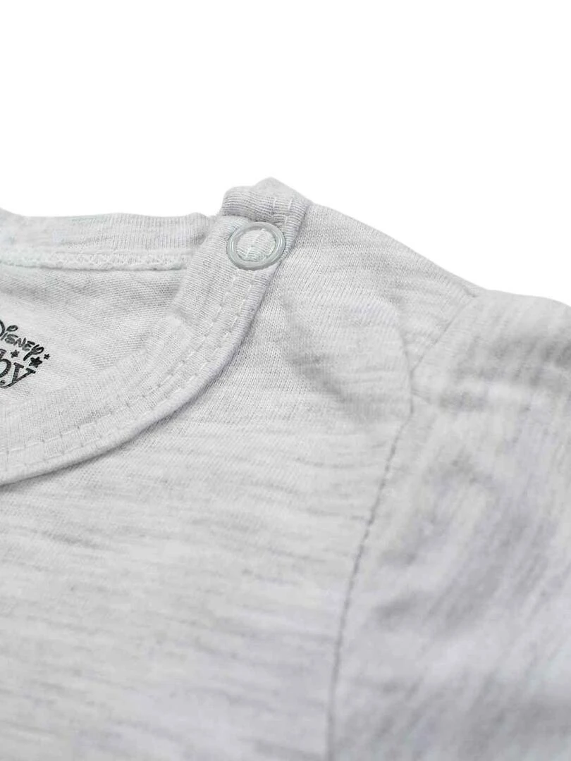 Disney   Combishort bébé garçon imprimé Mickey en coton   Rouge