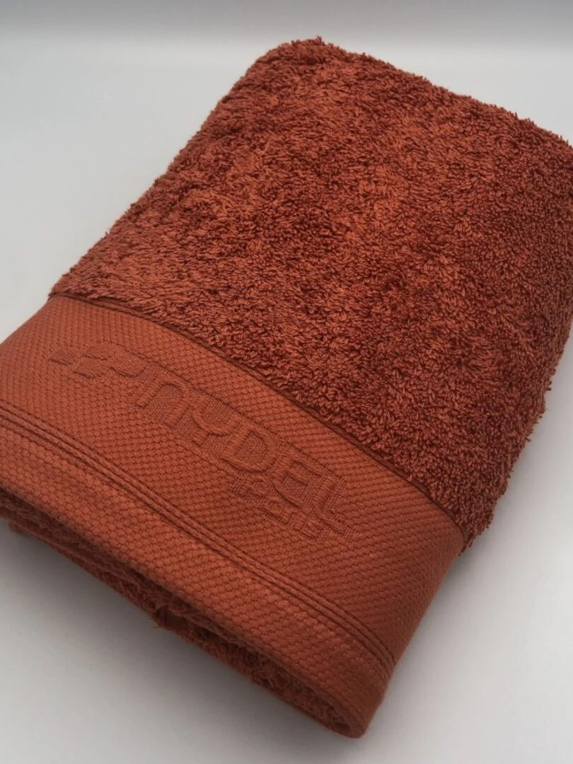 SERVIETTE EPONGE 50x100 cm 700grm ² Rouge carmin