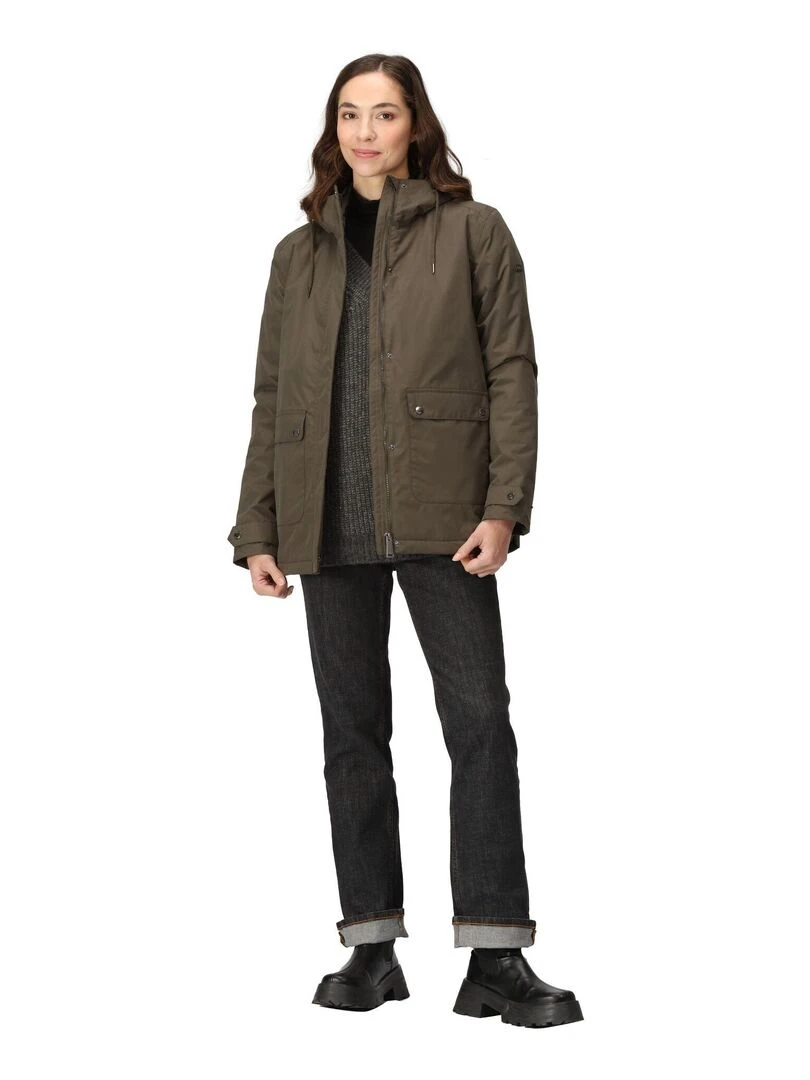 Regatta   Veste imperméable BROADIA   Vert kaki