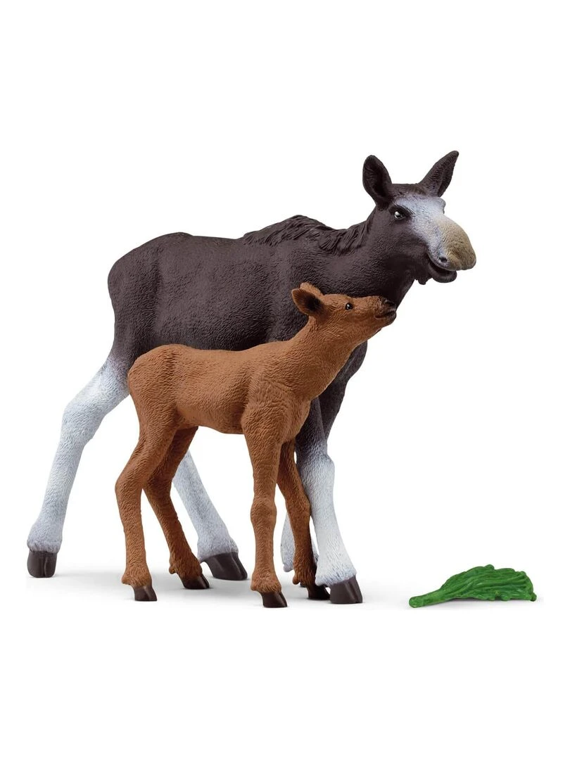 Figurines Wild Life :  Élan Femelle avec Veau   N/A