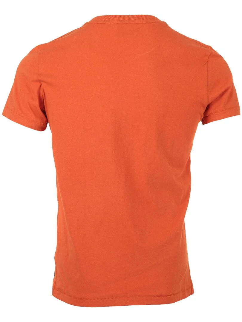 T shirt Superdry Denim Goods Co Print Tee   Orange