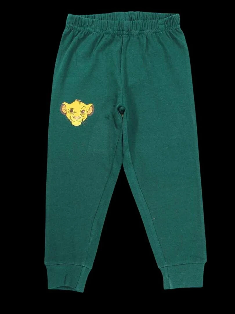 Disney   Pyjama garçon imprimé Le Roi Lion en coton   Jaune