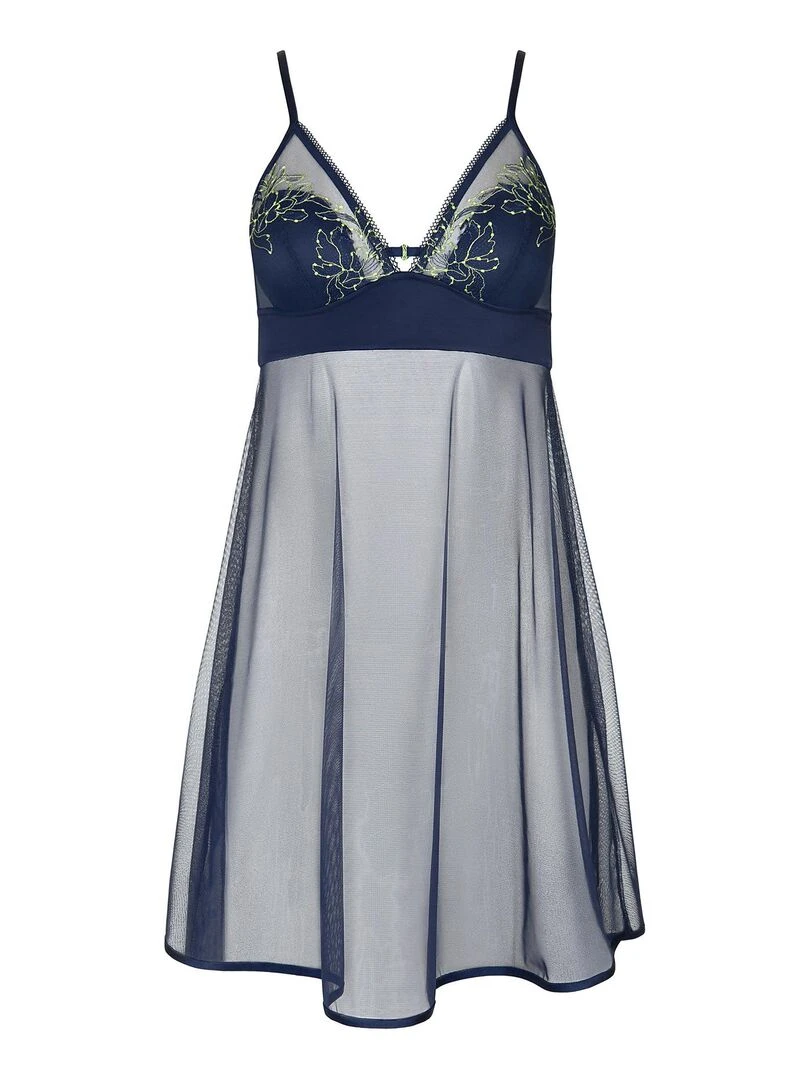 Nuisette préformée sans armatures Jive   Bleu