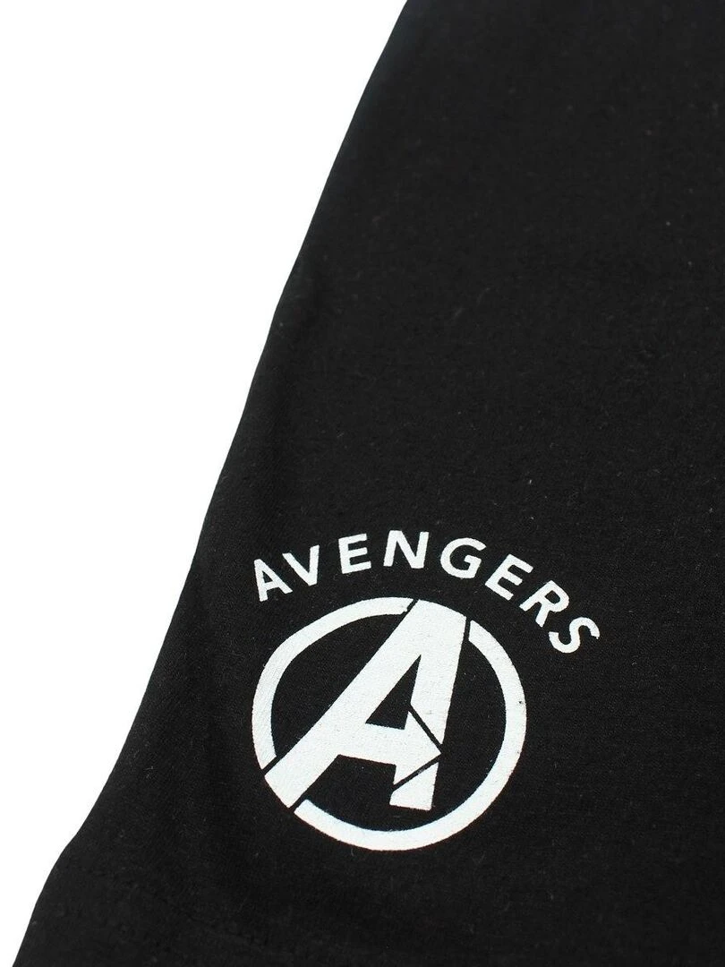 Avengers   Ensemble T shirt short garçon Imprimé Avengers   Gris