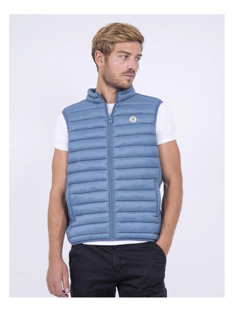 Doudoune légère sans manche ZERNES   Bleu ardoise