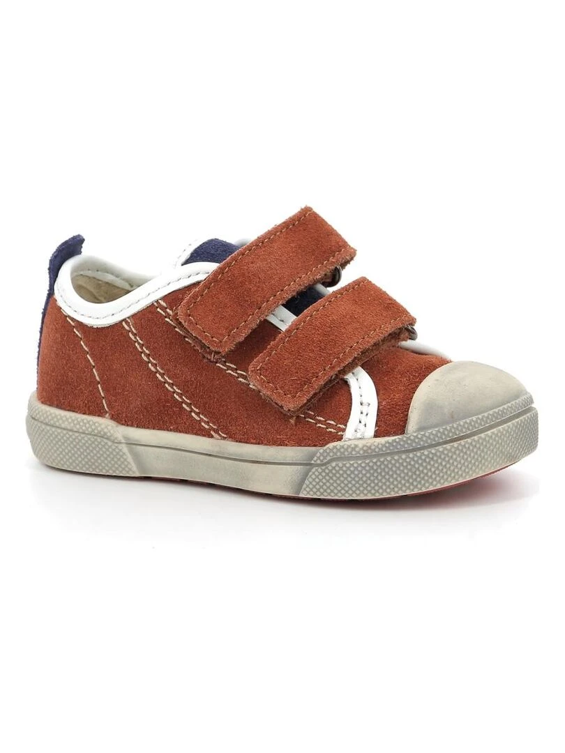 Sneakers basses Cuir Keppy Orange
