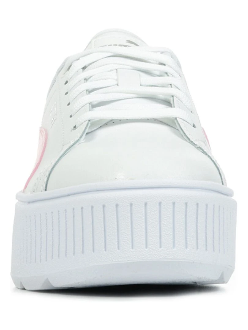 Baskets PUMA Karmen L Jr   Blanc