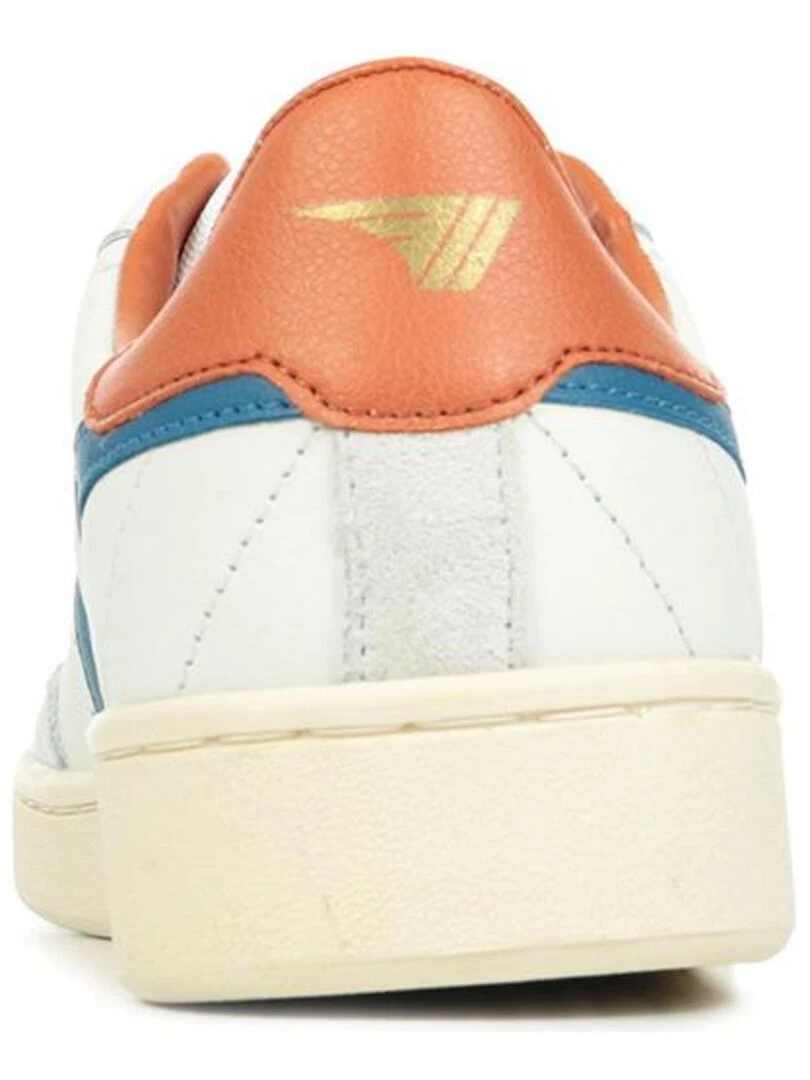Baskets Gola Contact Leather   Blanc Bleu