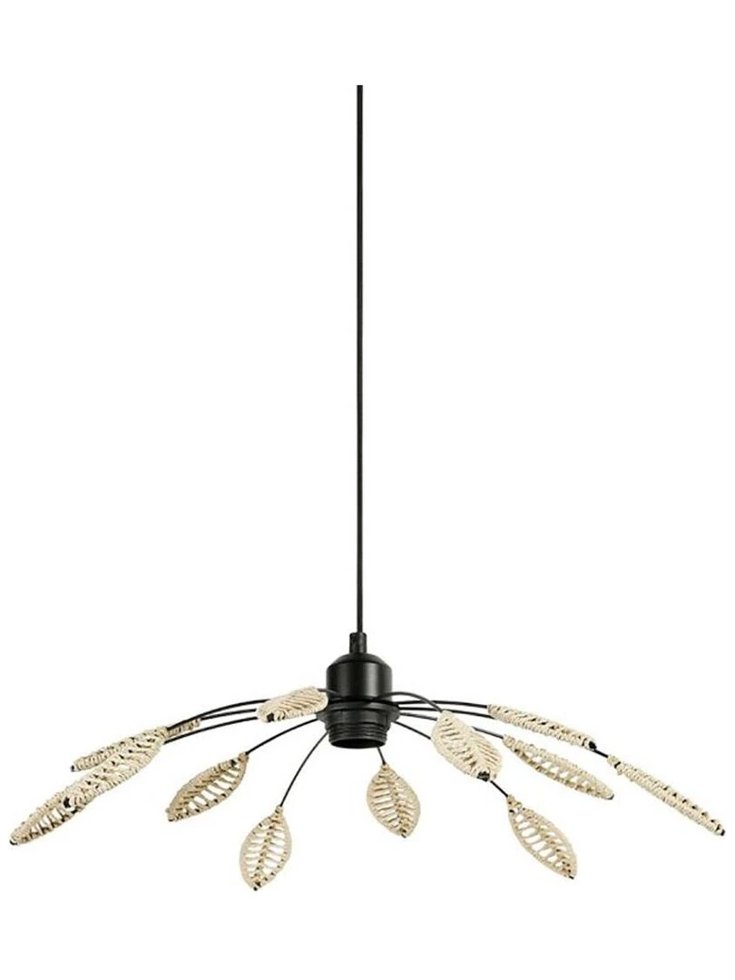Suspension métal corde Til naturel D50 Beige