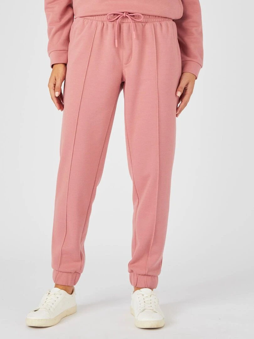 Pantalon de jogging sport chic Happy D. by Damart Rose