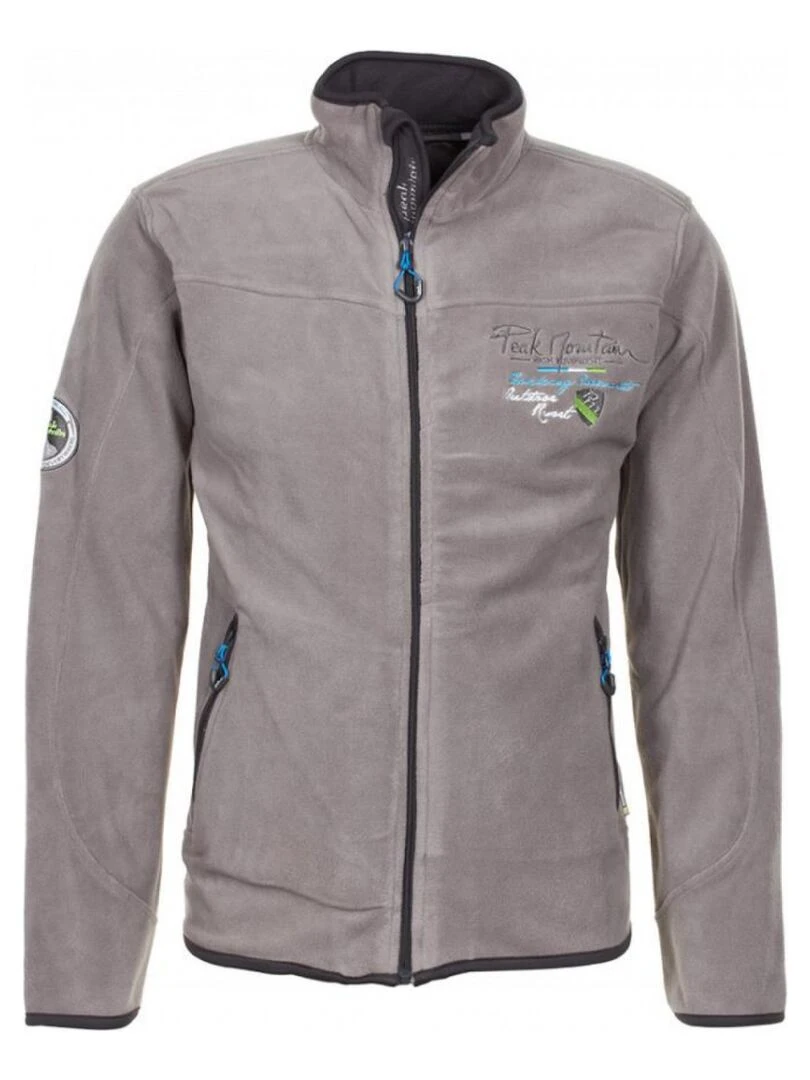 Blouson polaire homme CONAN PEAK MOUNTAIN Gris taupe