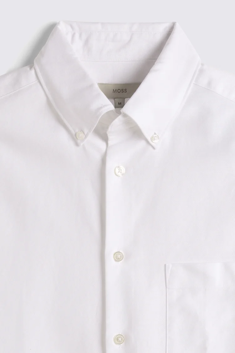 Charcoal Washed Oxford Shirt   Buy Online at Moss