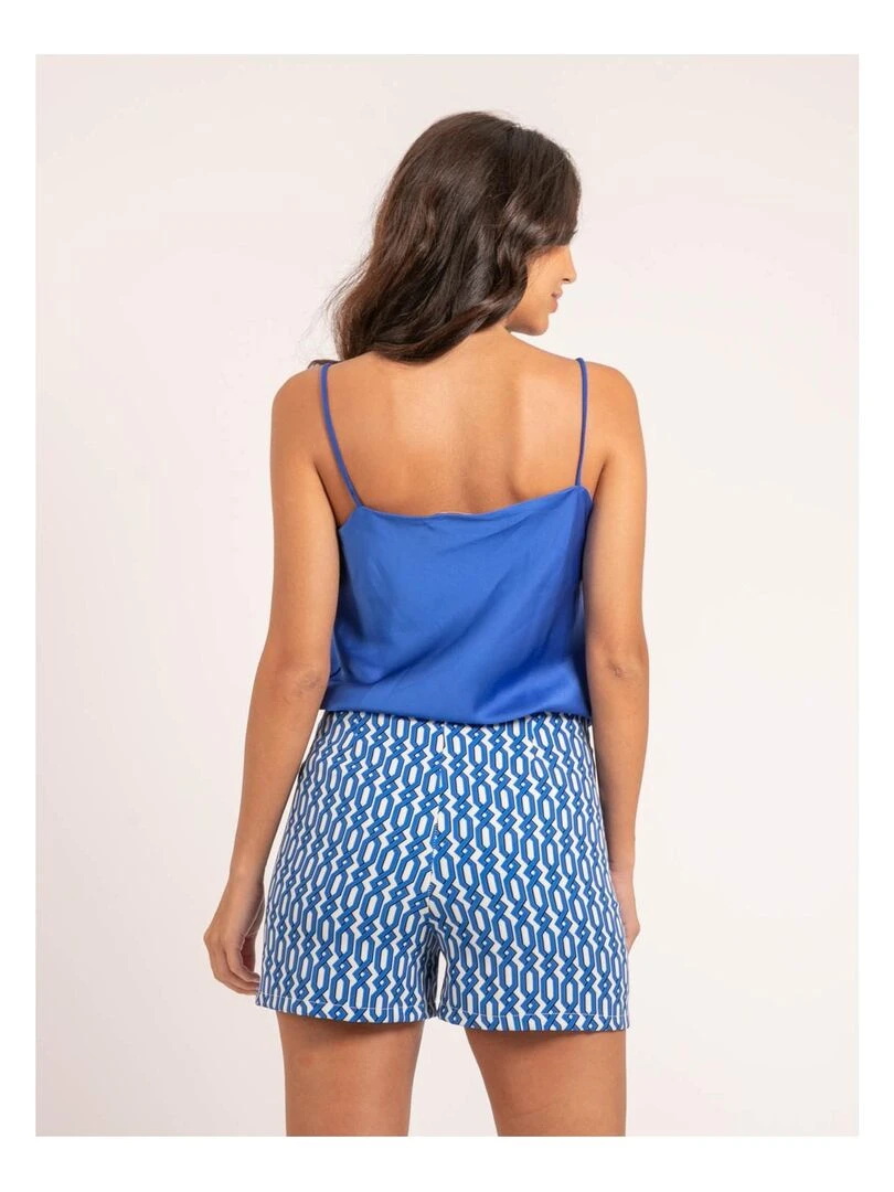 Short motifs XOUTY Bleu