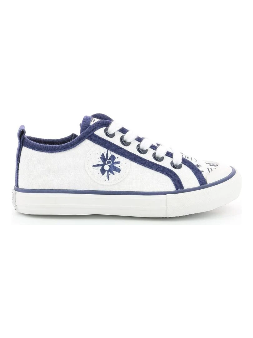 Sneakers basses Textile toile Zeste Blanc