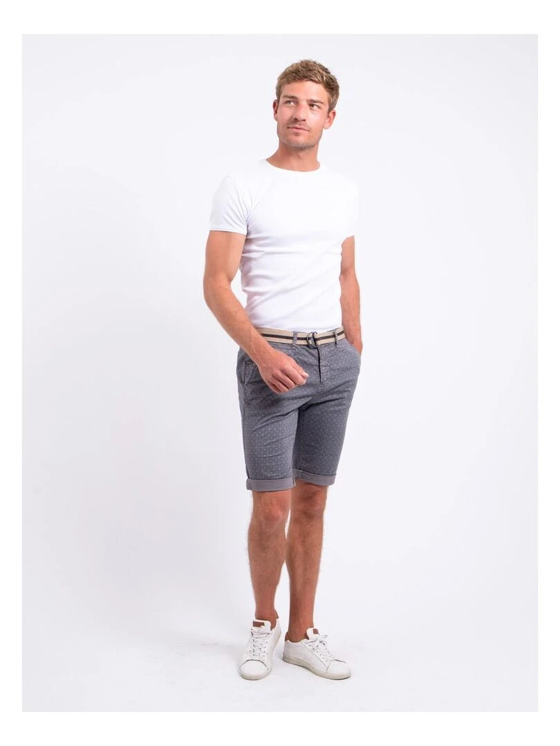 Bermuda chino BOLZED   Gris