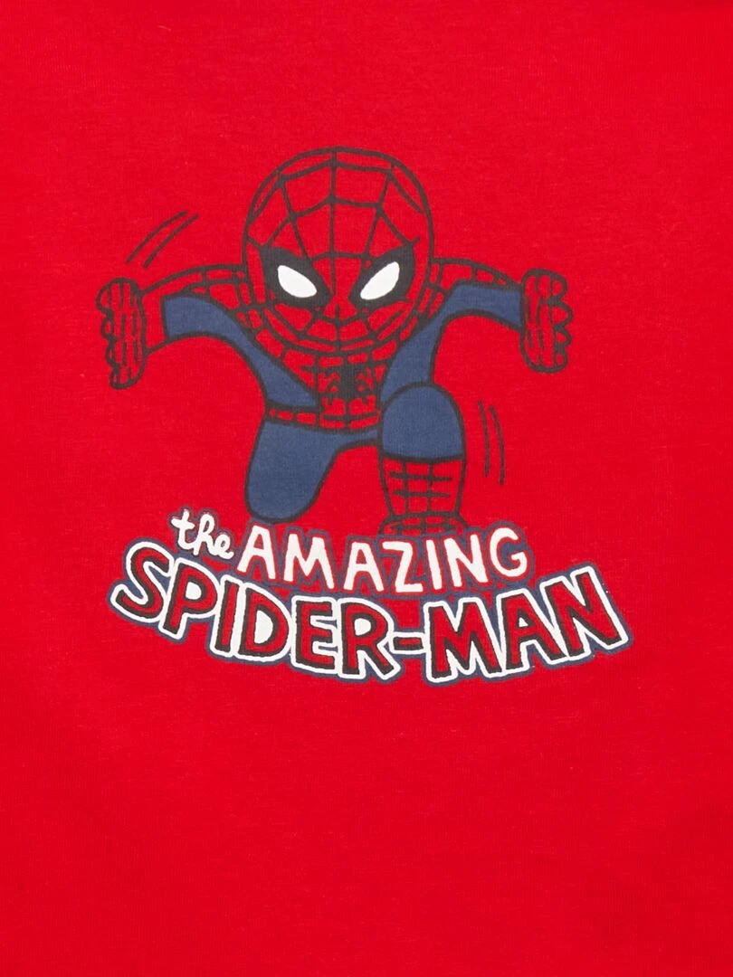 Lot de 2 t shirts 'Spider Man'   Rouge