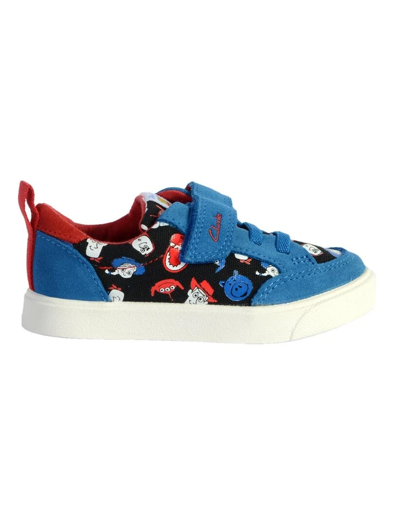 Basket Enfant Clarks City Howdy T Bleu