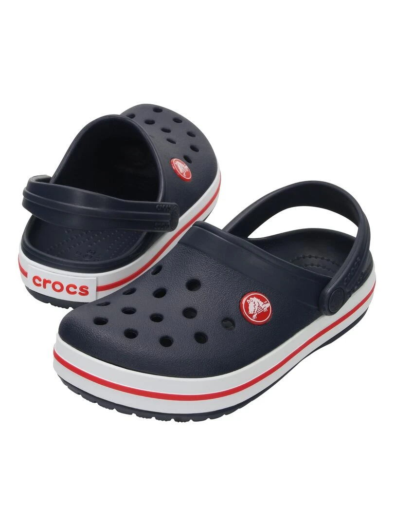 Sabot à Enfiler Crocs Enfants Crocband Clob   Bleu marine
