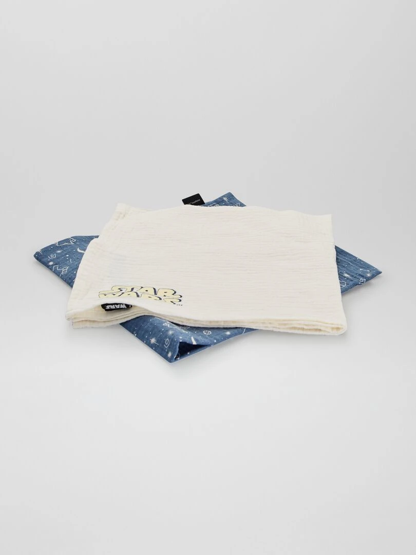 Lot de 2 langes 'Star Wars' Bleu