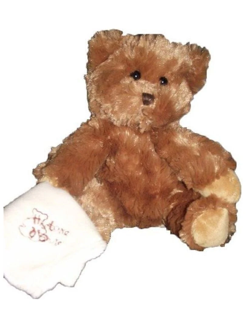 doudou Histoire d'ours Ours Marron HO1275 Pantin Marron