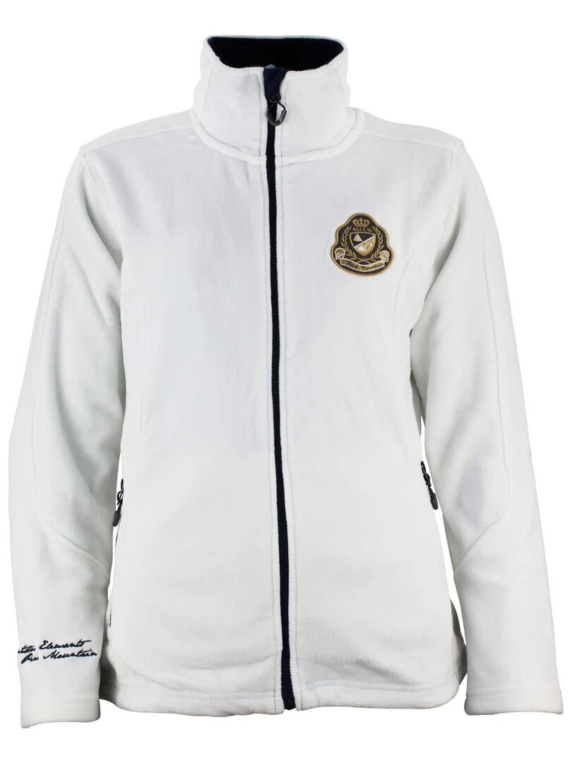 Blouson polaire femme ASAK Blanc