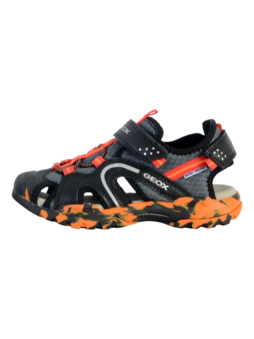 Sandale à scratch Geox Juniors Borealis J250RB 014ME C4052 Noir