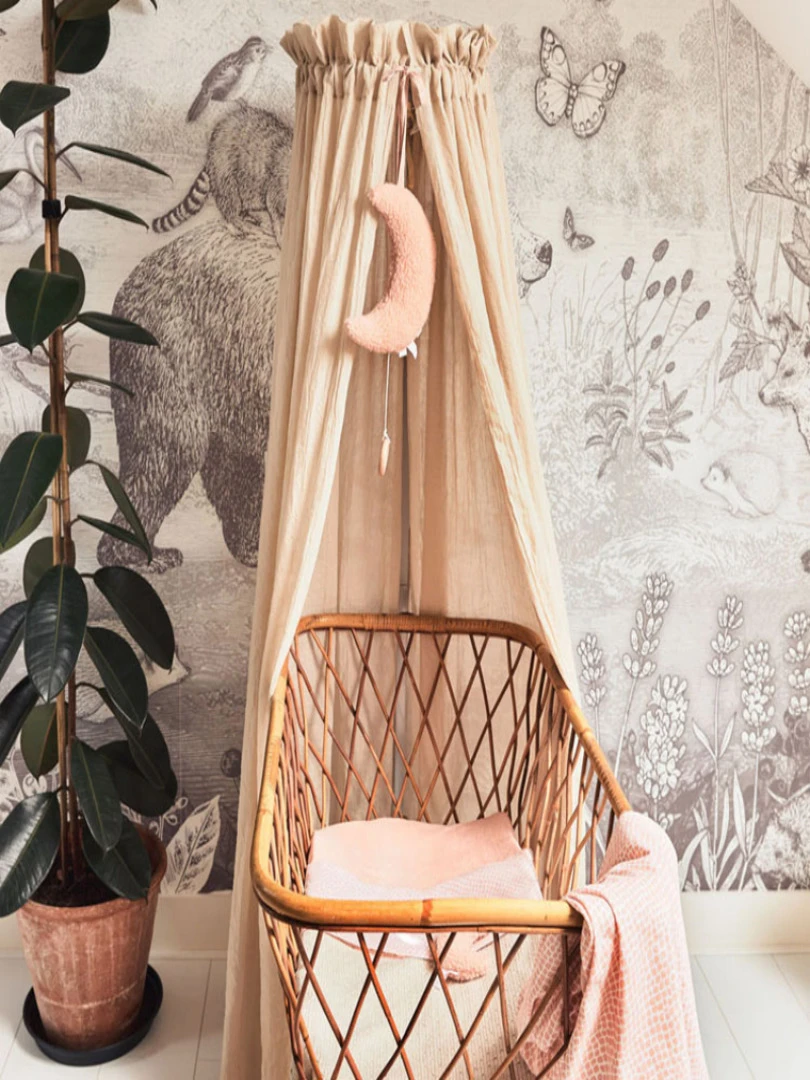 Ciel de lit nougat (155 cm)   Beige