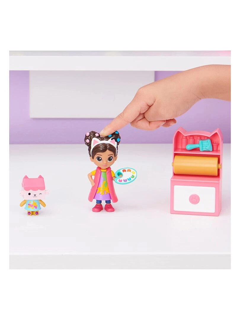 Figurine et accessoires pour Maison de poupée Studio d'Art Gabby's Dollhouse N/A