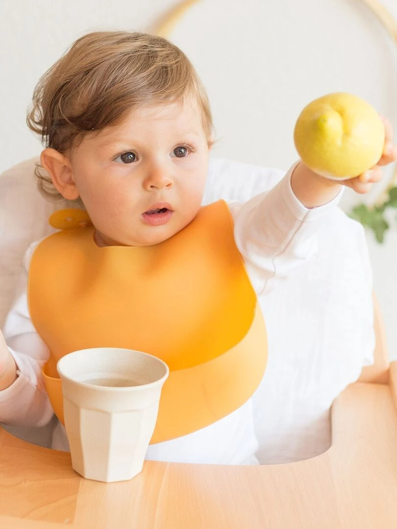 Bavoir bébé Kinousses   Bleu