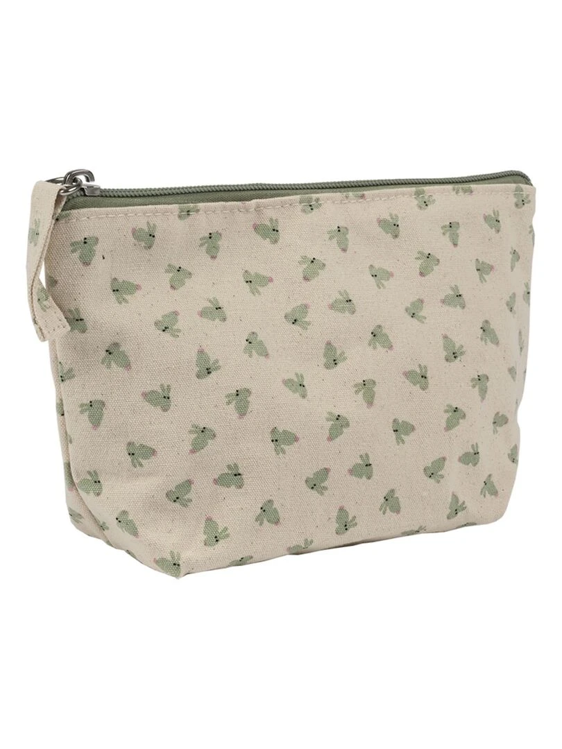Trousse de toilette Les lapins Vert d'eau
