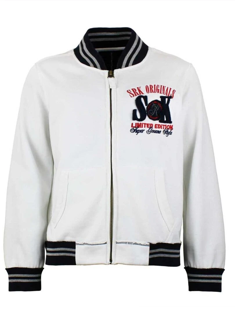 Blouson garçon ECYTEL SRK Blanc