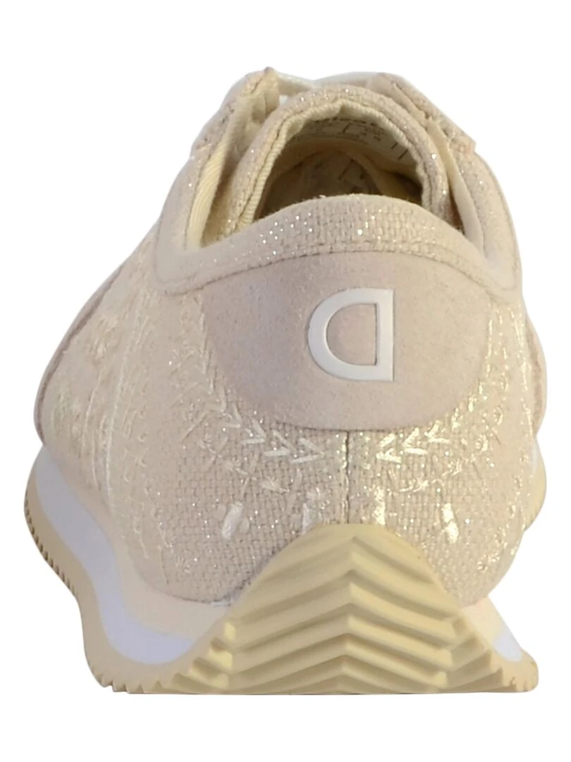 Basket Cuir Desigual Royal   Beige