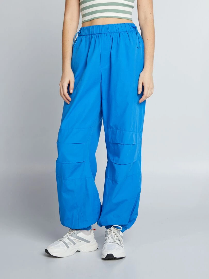Pantalon léger et large   Bleu