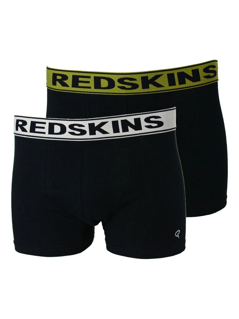 Boxer Redskins Pack De 2 Bx04 Gris