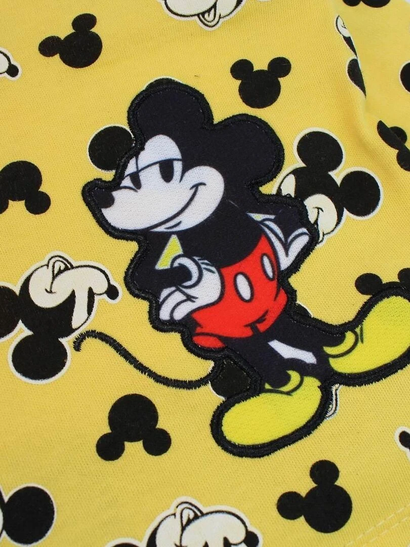 Disney   Ensemble ​​T shirt pantalon bébé garçon Imprimé Mickey   Jaune