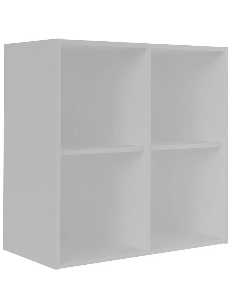 Casier de rangement 4 cases Timeus AKITEN RETAIL Blanc
