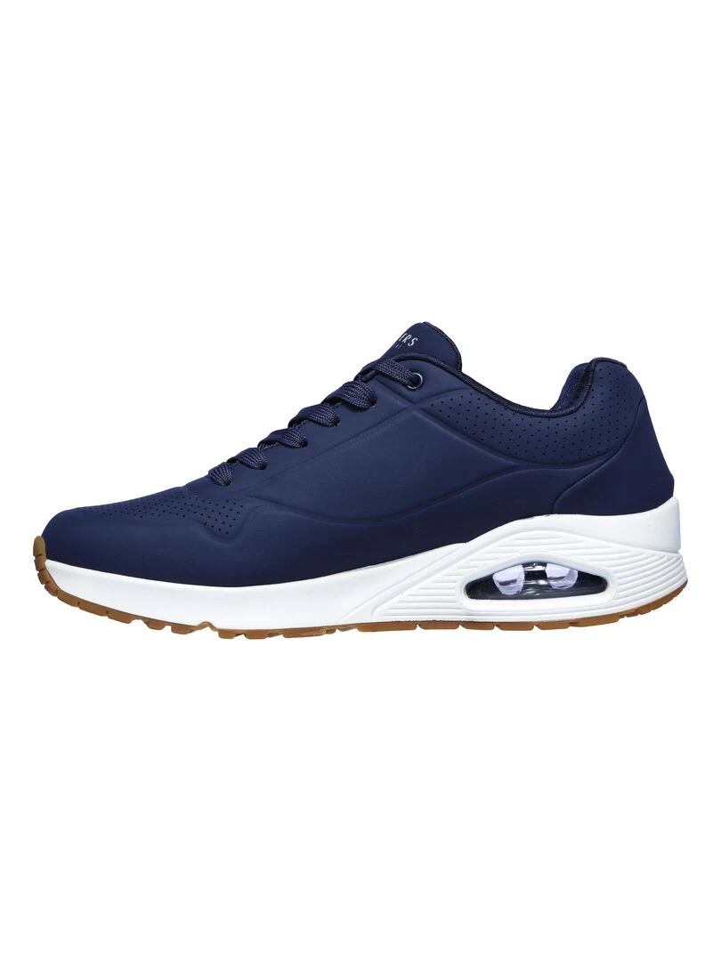 Basket à lacets Skechers Stand On Air Bleu