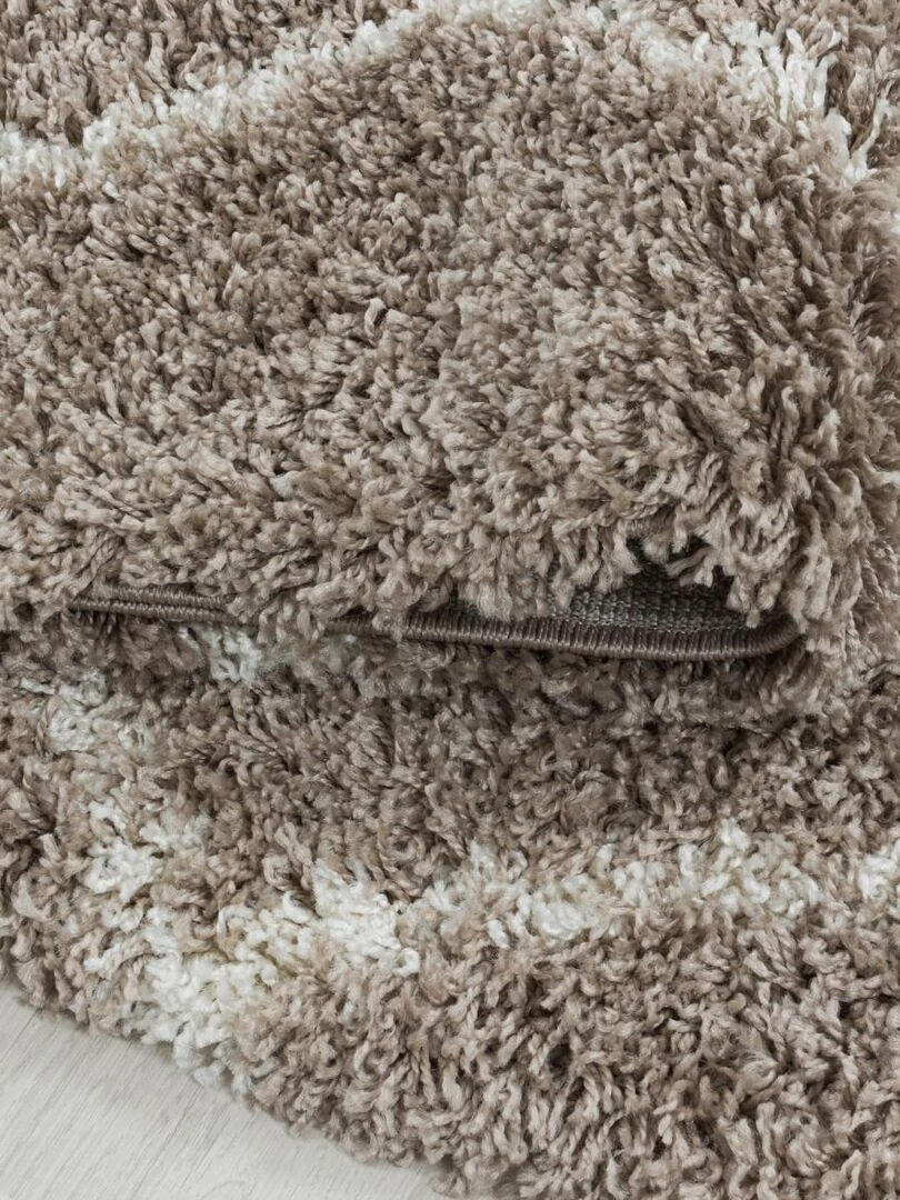 Tapis berbère style SHAGGY A OEKO TEX®   Beige