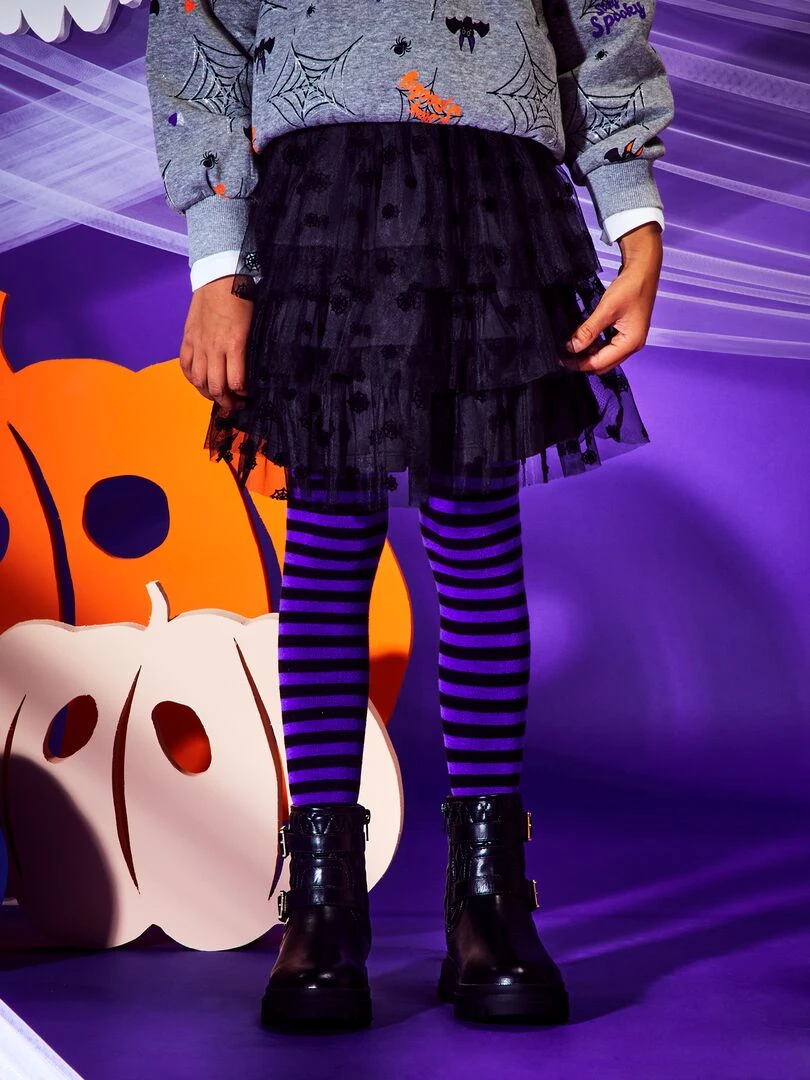 Jupe en tulle 'Halloween' Noir