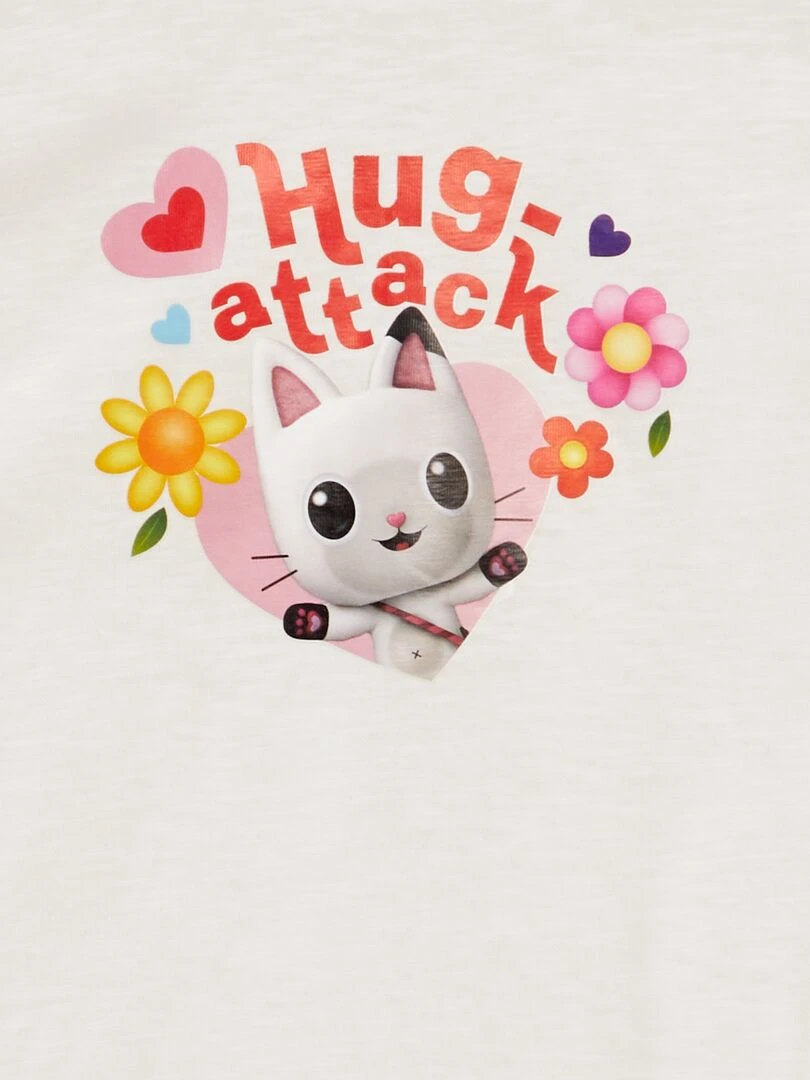 T shirt 'Gabby et la maison magique' Blanc