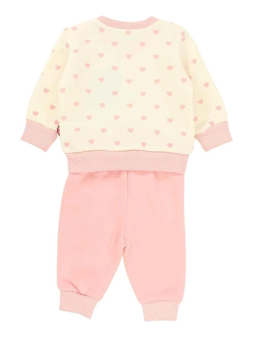 Lee Cooper Ensemble Sweat pantalon bébé fille Imprimé Lee Cooper Rose clair