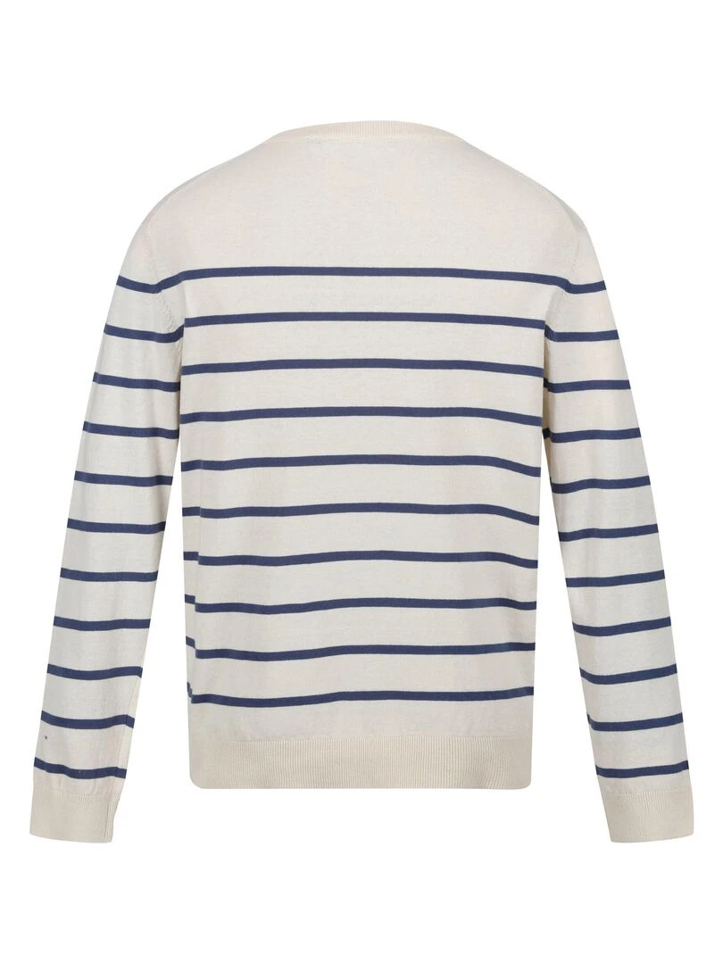 Regatta Pull CAUTLEY Blanc Bleu